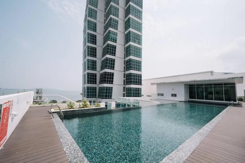 New Maritime Luxury Pool View Duplex Suite 601 location